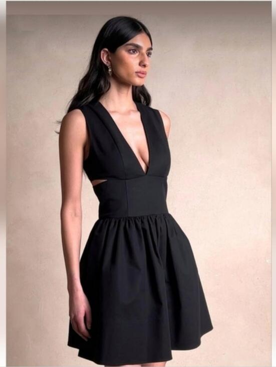 Banana Republic Dresses & Skirts - Banana Republic Anisa Cut-Out Mini Dress Black 4P NWOT party cocktail evening